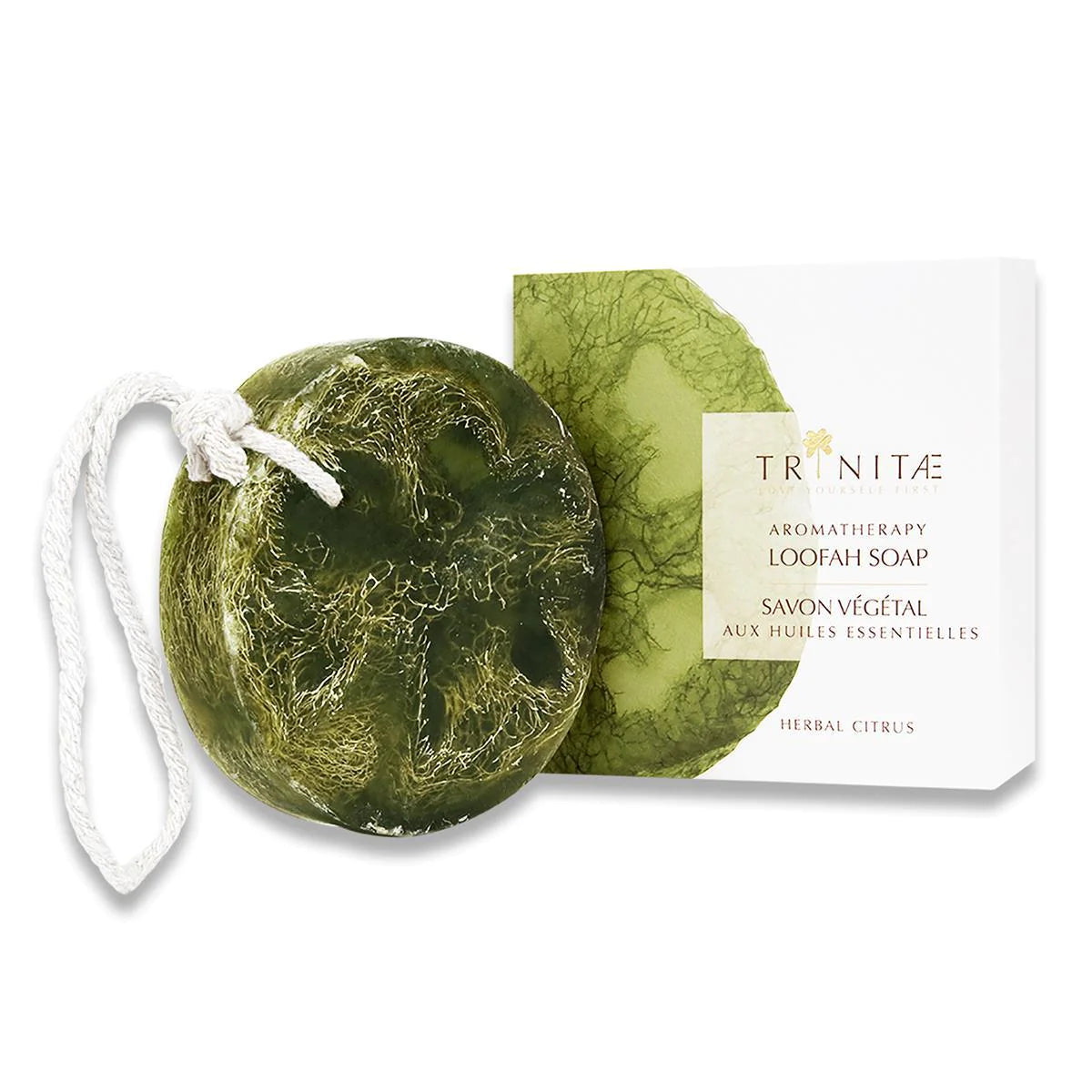 Aromatherapy Loofah Soap Herbal Citrus